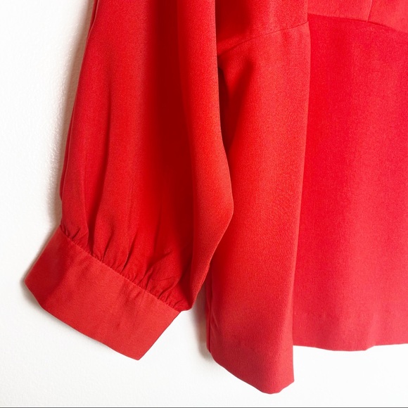 J.Crew keyhole V-neck top - Picture 3 of 7